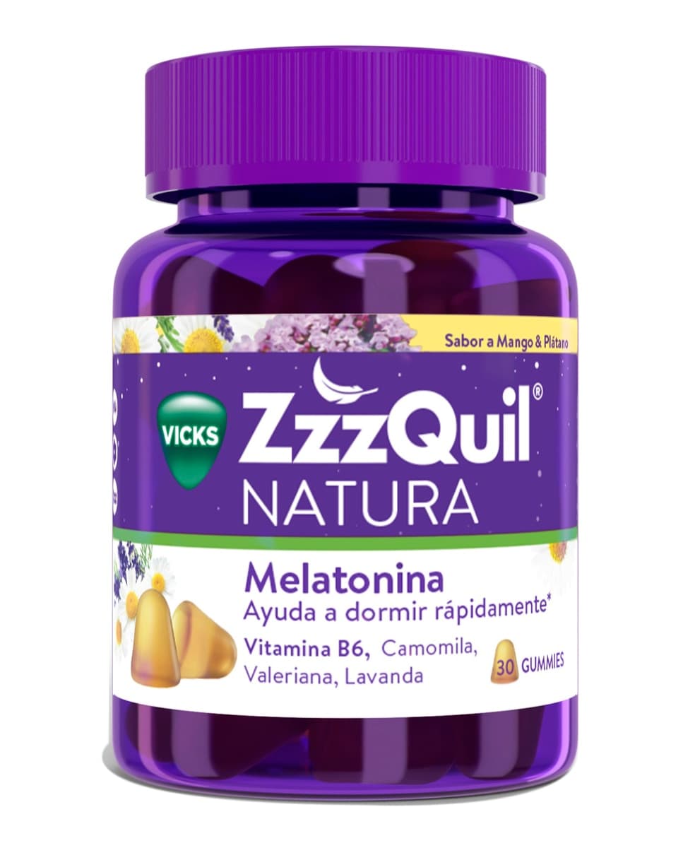 ZzzQuil - 30 Gummies Melatonina Mango Plátano ZzzQuil.