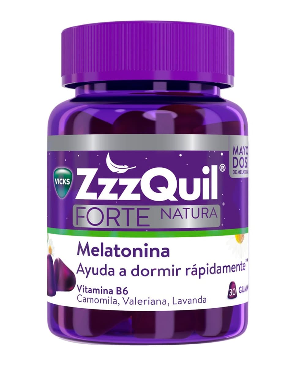 ZzzQuil - 30 Gummies Melatonina Forte.