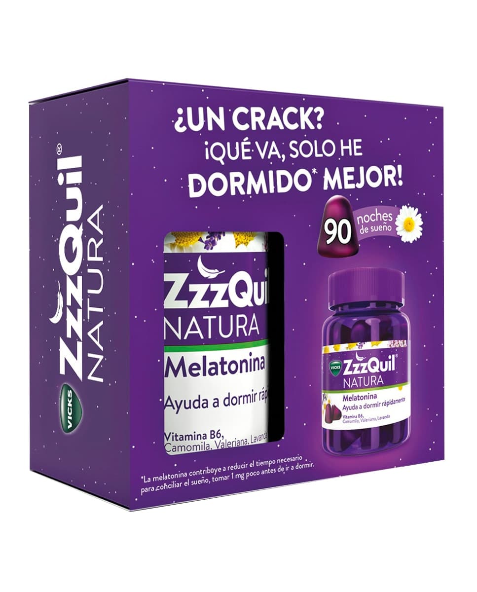 ZzzQuil - 90 Gummies Melatonina Zzzquil.