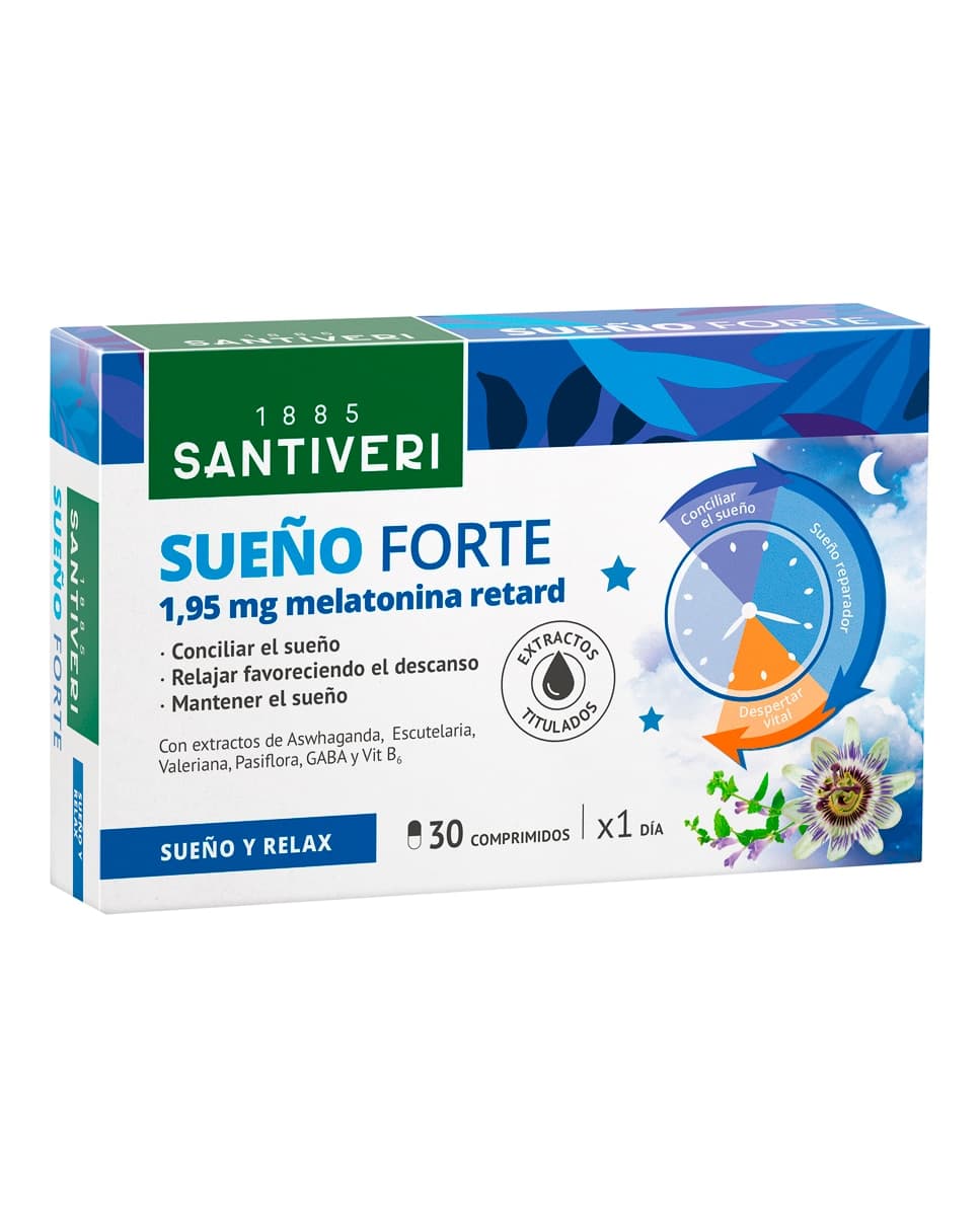 Santiveri - Complementos Alimenticios Sueño Forte Comprimidos Santiveri.
