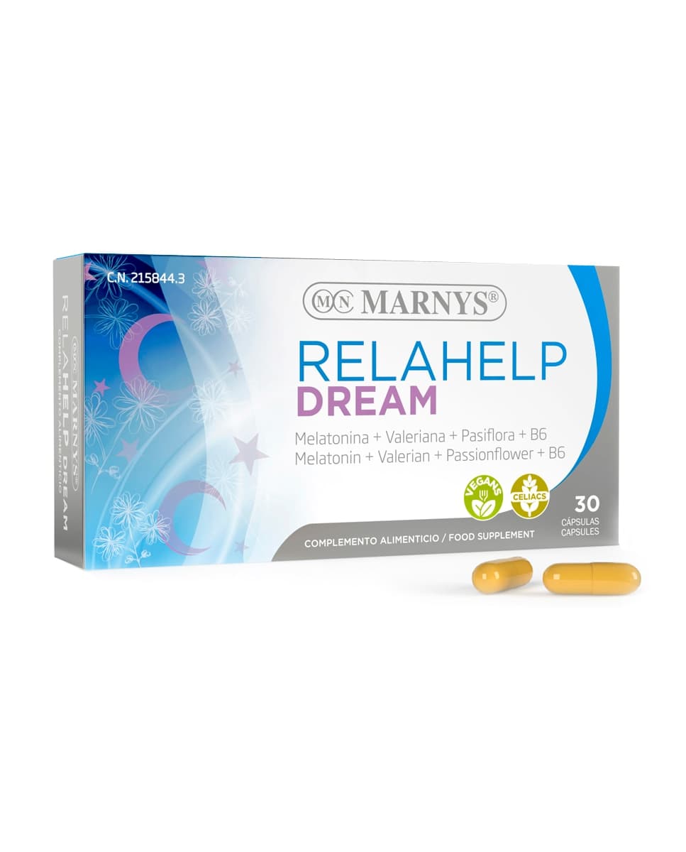Marnys - 30 Cápsulas Vegetales Relahelp Dream Marnys.