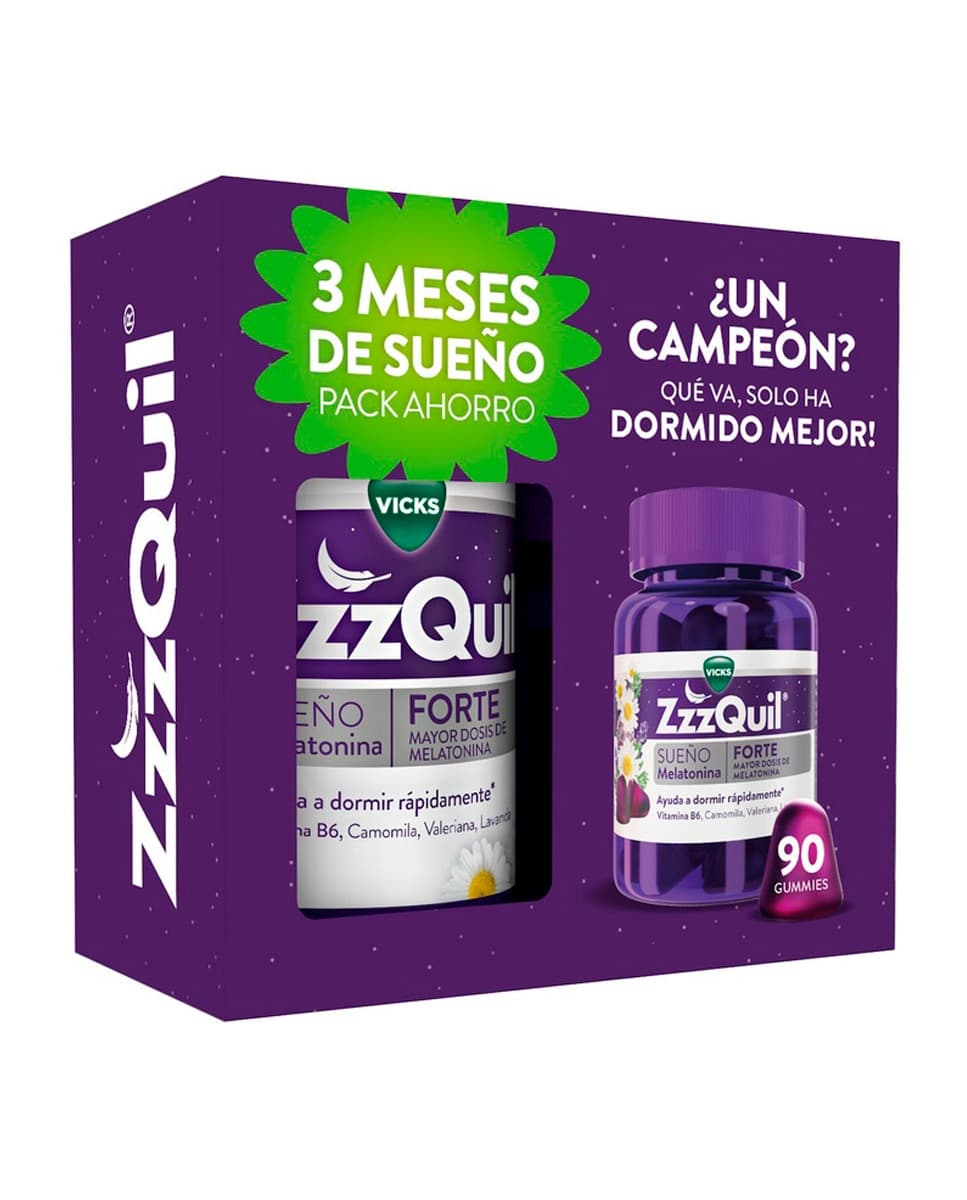 ZzzQuil - Pack 90 Gummies Zzzquil Forte.