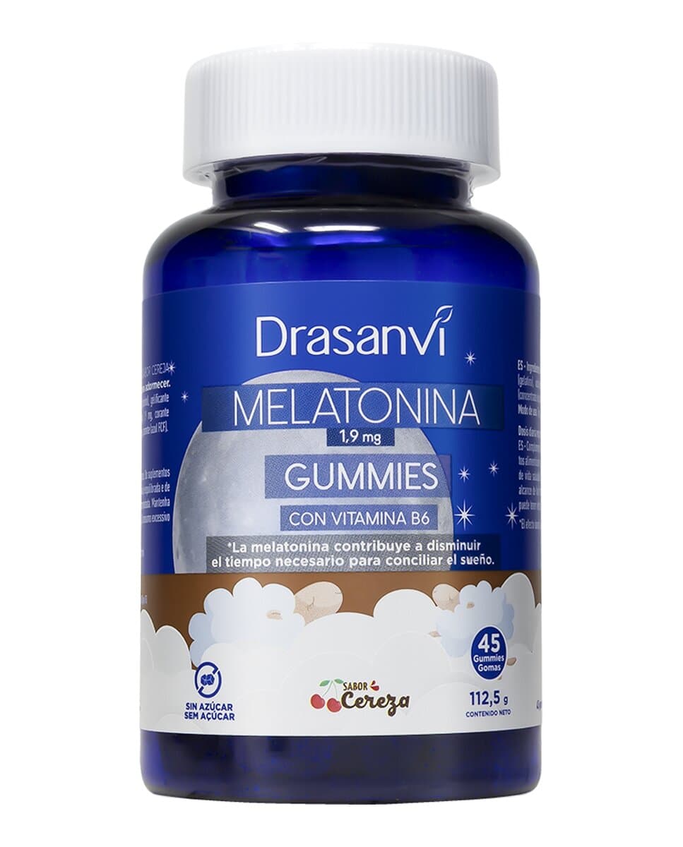 Drasanvi - Complementos alimenticios melatonina 1,9mg + vitamina B6 Drasanvi.