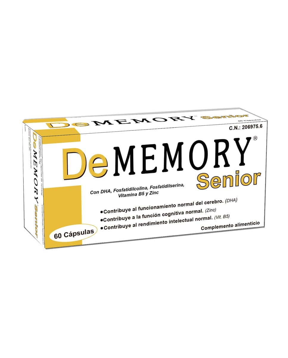 Pharma Otc - Complemento Alimenticio Dememory Senior 60 cápsulas Pharma Otc.