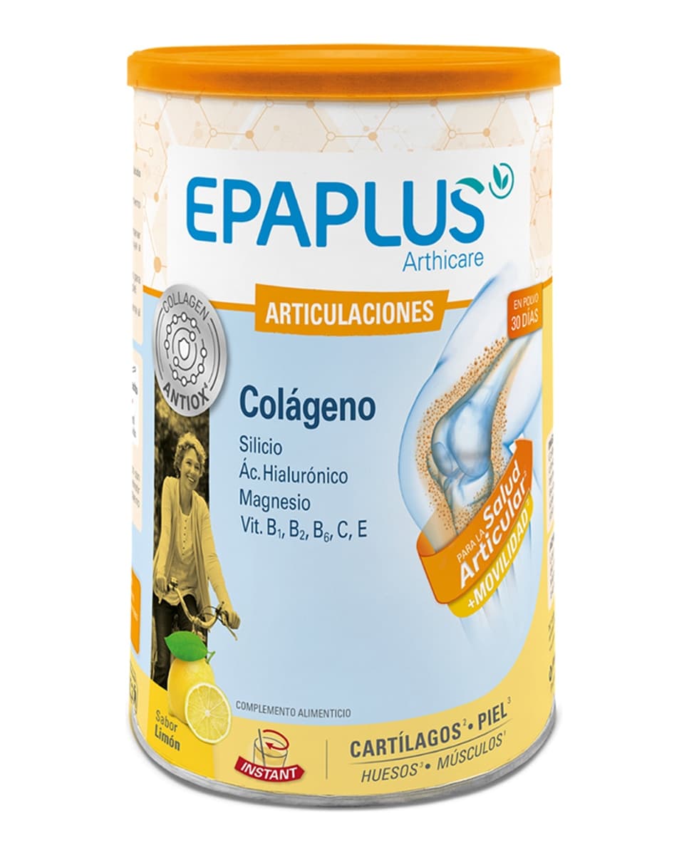 Epaplus - Colágeno Silicio Instant Limón 334 g Epaplus Arthicare.
