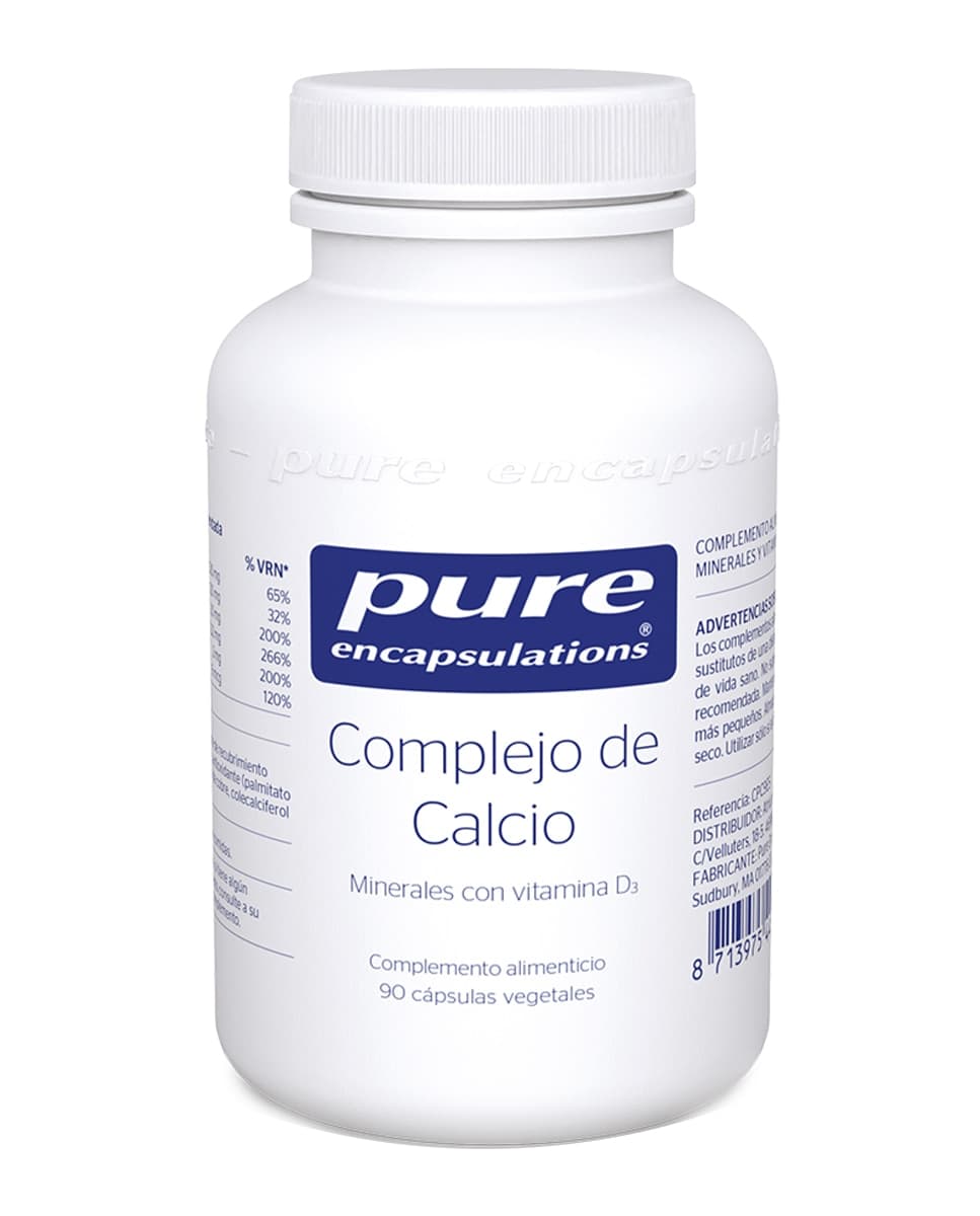 Pure Encapsulations - 90 Cápsulas Complemento Calcio Pure Encapsulations.
