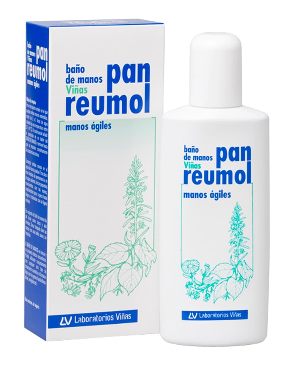 Viñas - Solución tratamiento antirreumático y rehabilitador de manos y pies Pan-Reumol 200 ml Viñas.