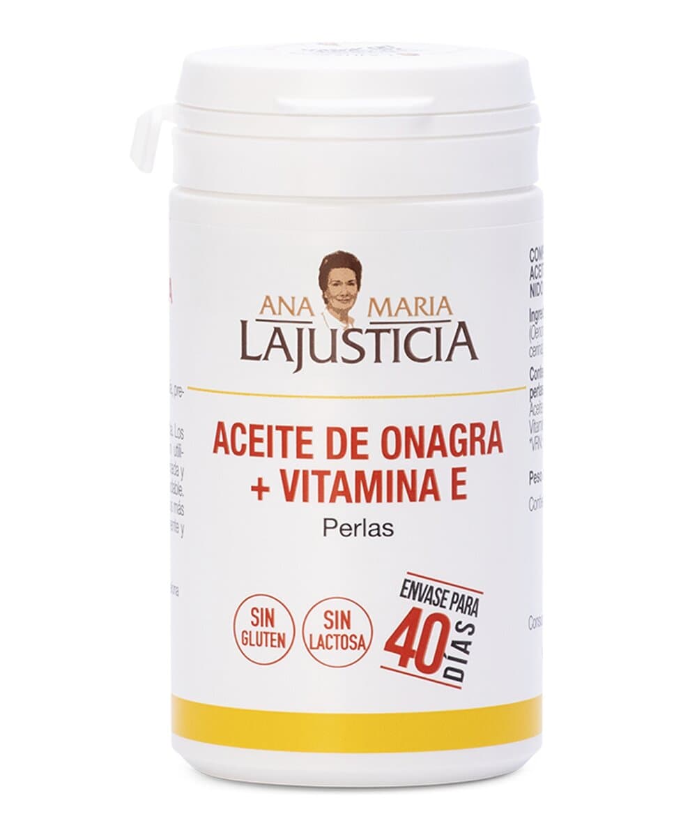 Ana María Lajusticia - 80 Perlas Aceite de Onagra + Vitamina E Ana María Lajusticia.