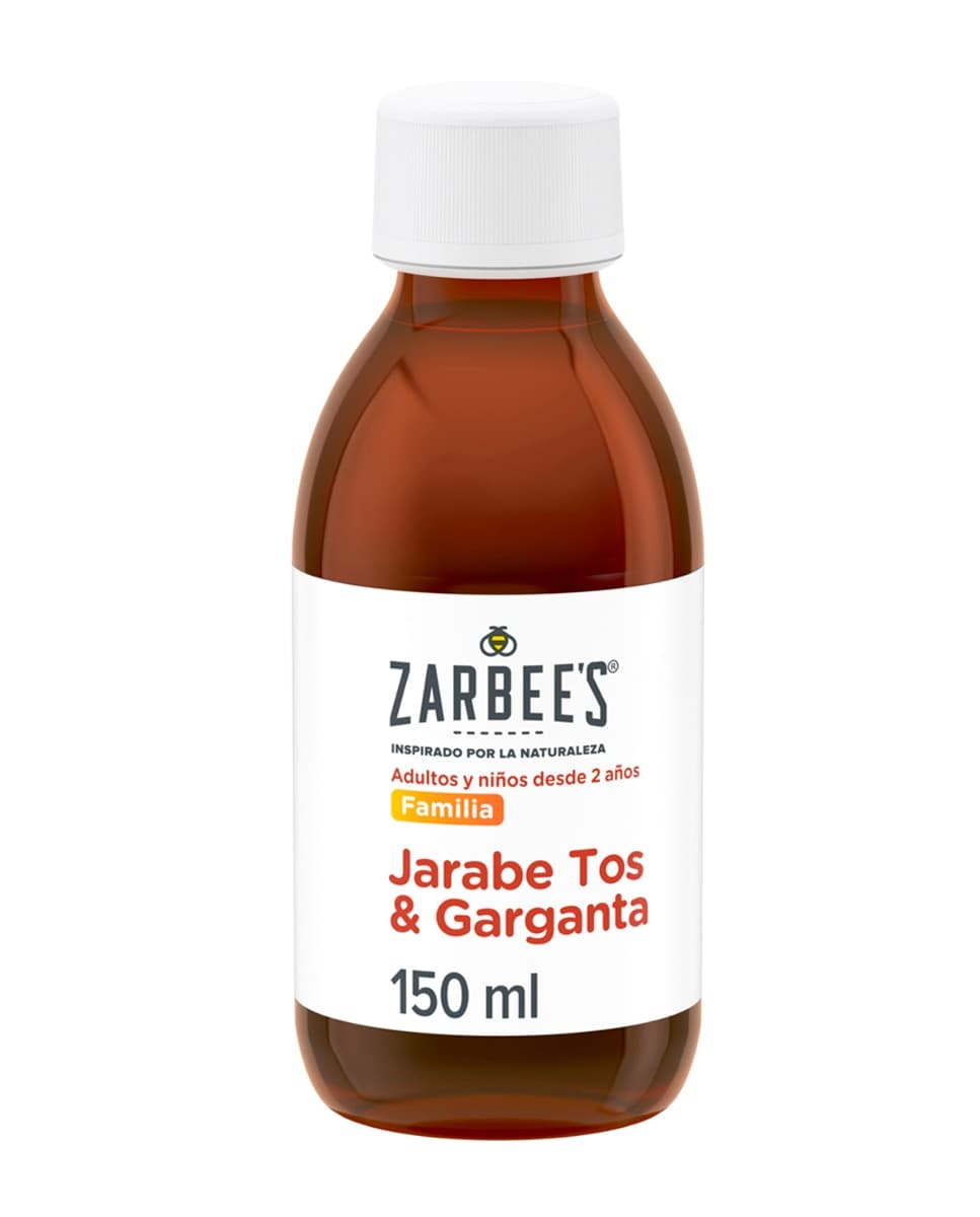 ZARBEES - Jarabe Tos y Garganta 150 ml Zarbee's.