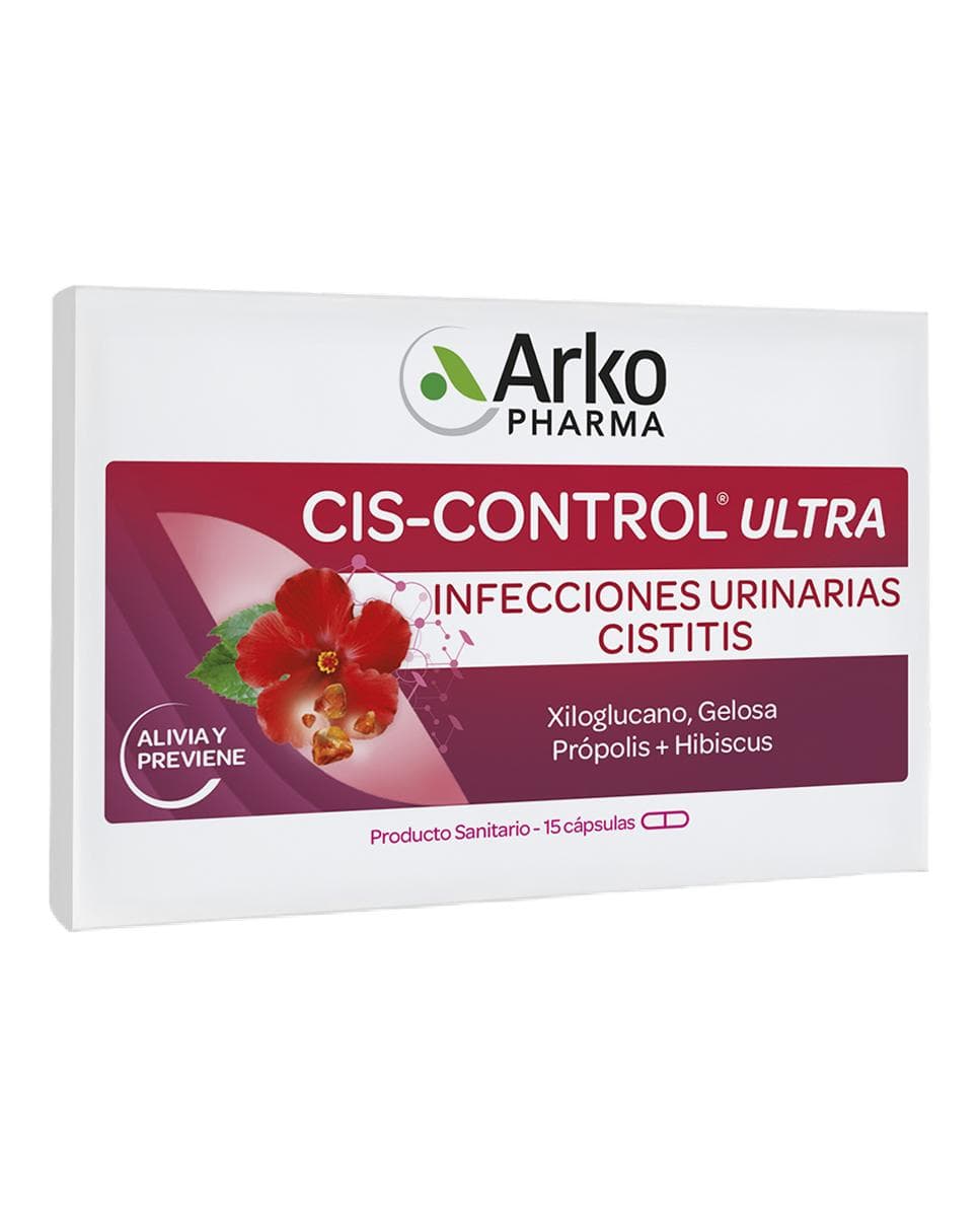 Arkopharma - Tratamiento No Antibiótico Cis-Control Ultra 15 Cápsulas Arkopharma.