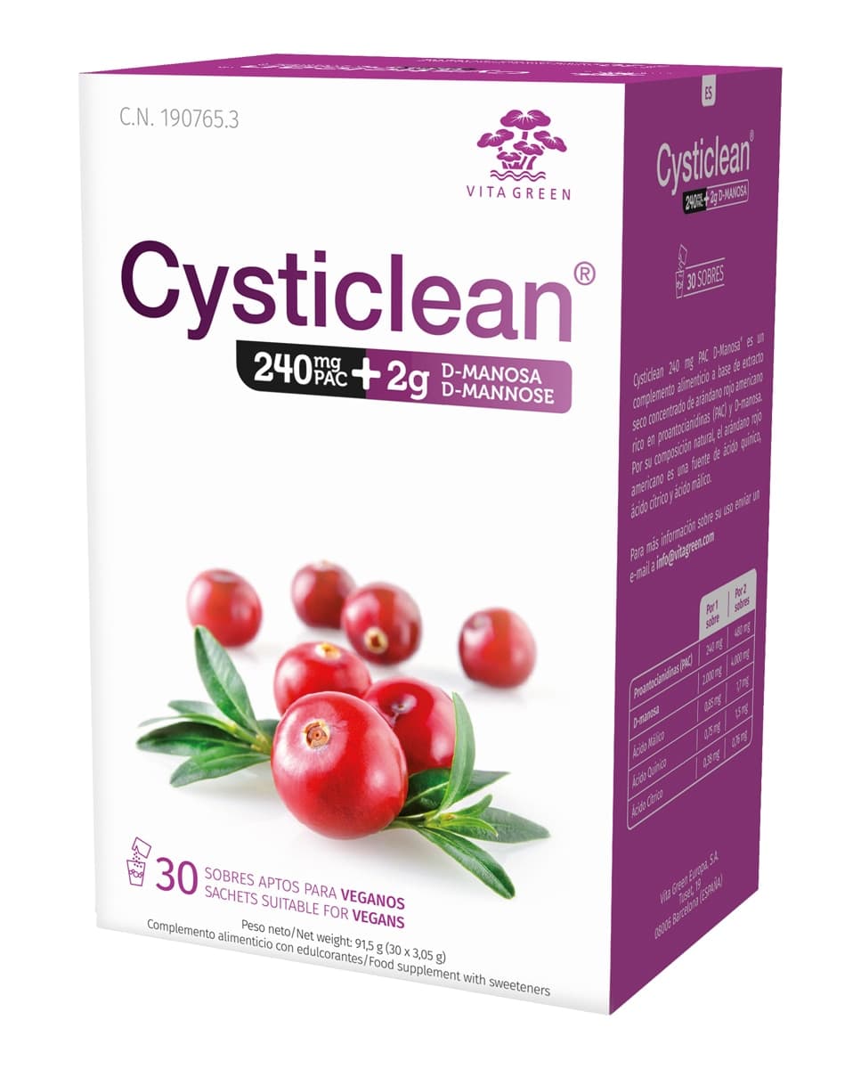 Cysticlean - 30 Sobres D-Manosa Cysticlean.