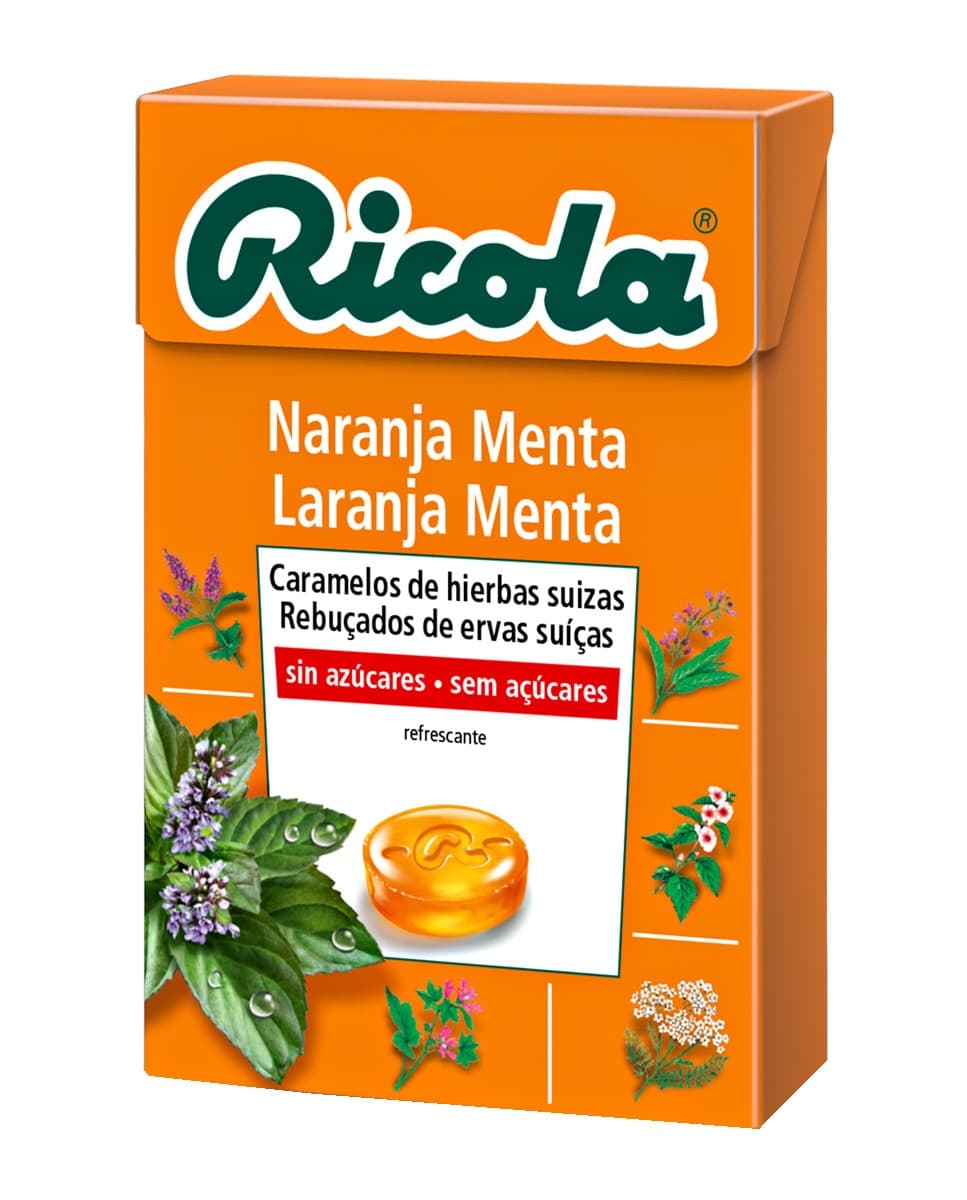 Ricola - Caramelos Ricola Naranja 50 g Ricola.
