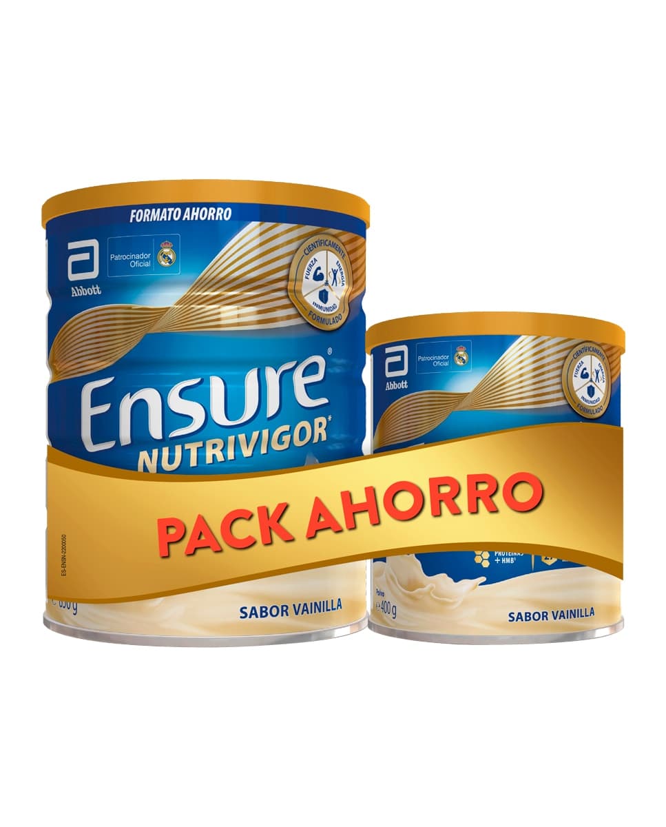 Ensure - Complemento Nutricional Vainilla 850 g Nutrivigor Ensure.