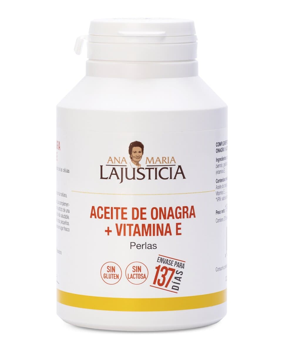 Ana María Lajusticia - 275 Perlas Aceite De Onagra + Vitamina E Ana María LaJusticia.