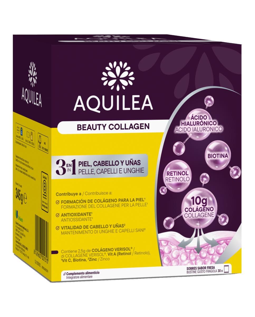 Aquilea - Complemento Alimenticio Beauty Collagen 30 sobres Aquilea.