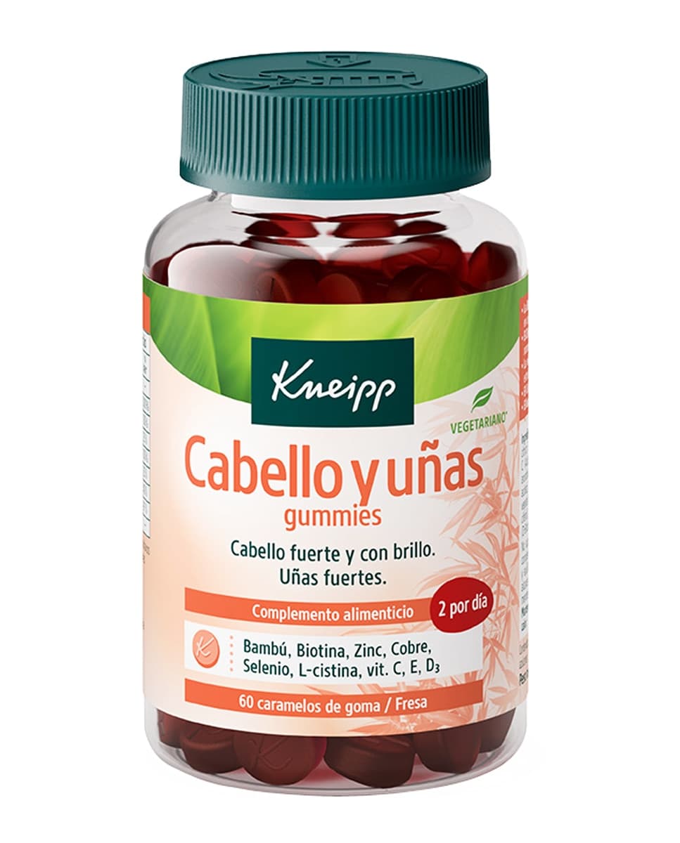 Kneipp - 60 Gummies Cabello y Uñas Kneipp.