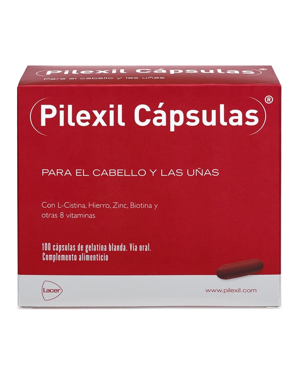 Pilexil - 100 Cápsulas anticaída Pilexil.