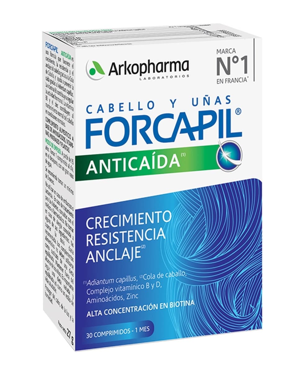 Arkopharma - 30 Comprimidos Forcapil Anticaída Arkopharma.