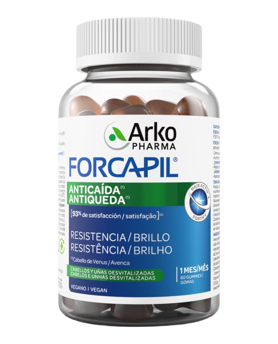 Arkopharma - 60 Caramelos De Goma Forcapil Anticaida Arkopharma.