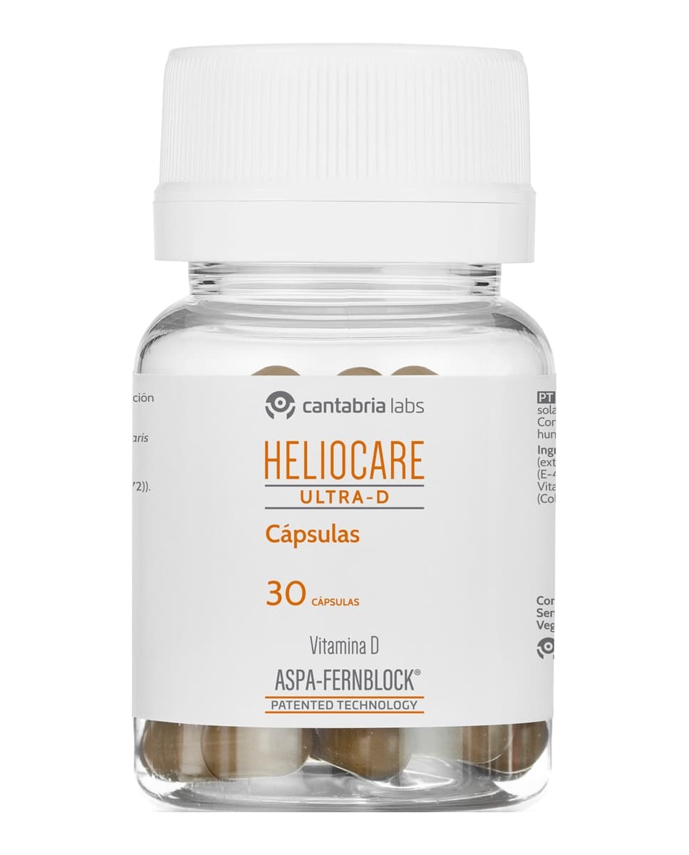 Heliocare - Cápsulas Oral Protección Solar Cuerpo Fotoinmunoprotectoras Ultra-D Heliocare.