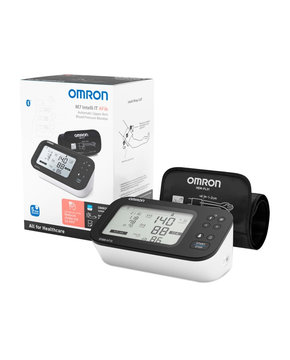 Omron - Tensiómetro M7 Intelli It Afib Omron.