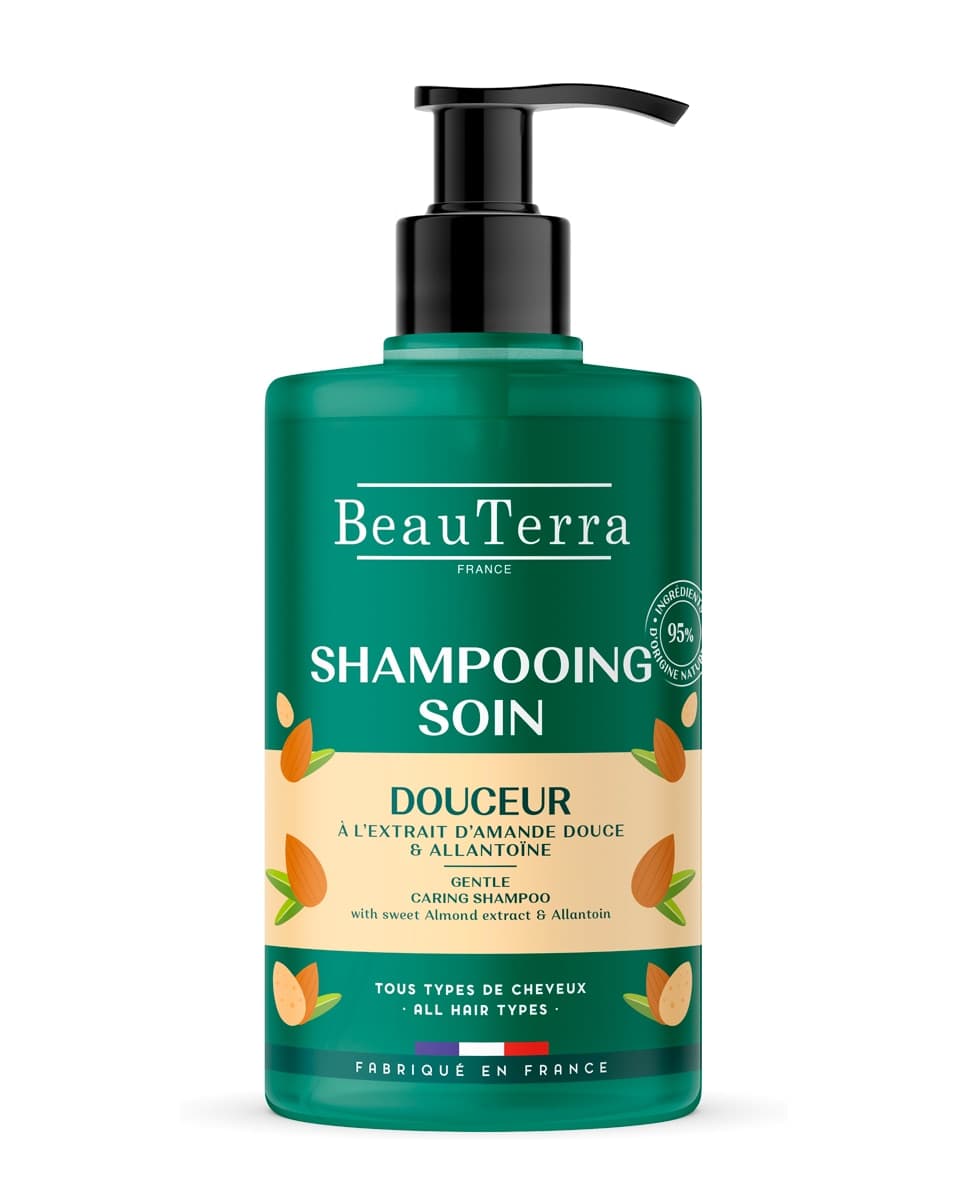 Beauterra - Champú Suave Extracto de Almendras 750 ml Beauterra.