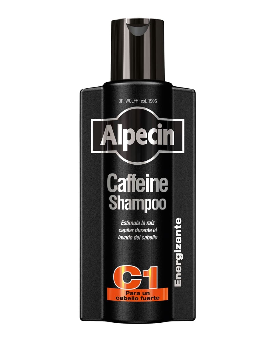 Alpecin - Champú Anticaída Cafeína Black Edition 375 ml Alpecin.