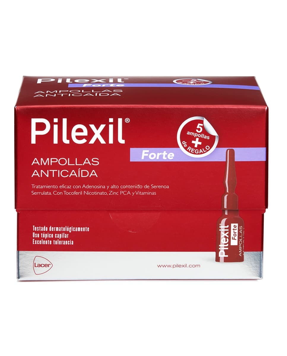 Pilexil - Ampollas anticaída Pilexil Forte 15+5 Pilexil.