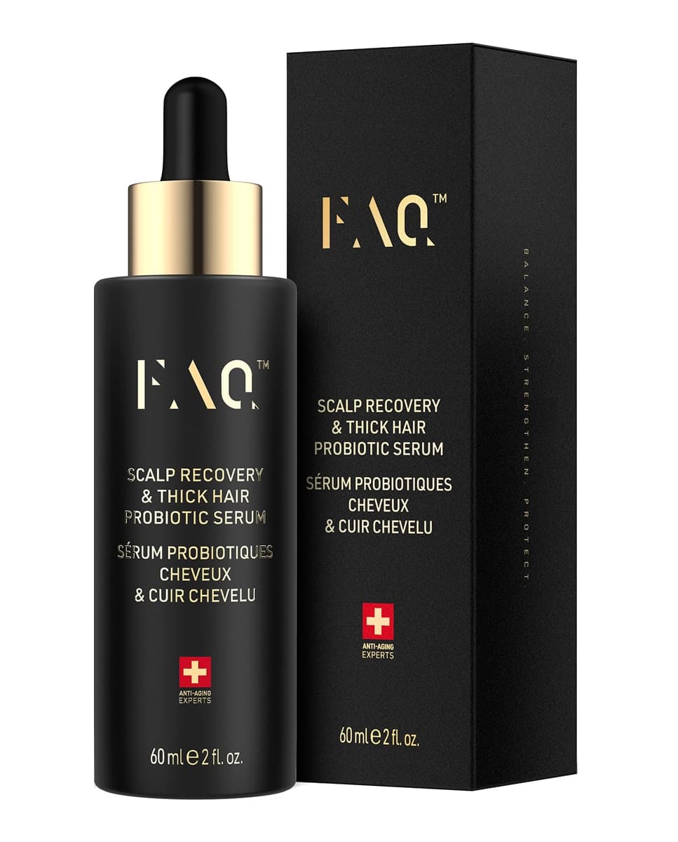FAQ - Sérum Probiótico para el cabello Scalp Recovery & Thick Hair Probiotic Serum FAQ™.