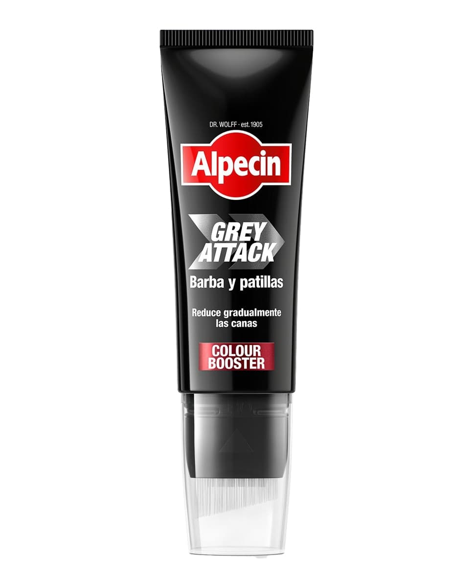 Alpecin - Tratamiento Reductor gradual de canas Grey Attack Barba y Patillas Alpecin.