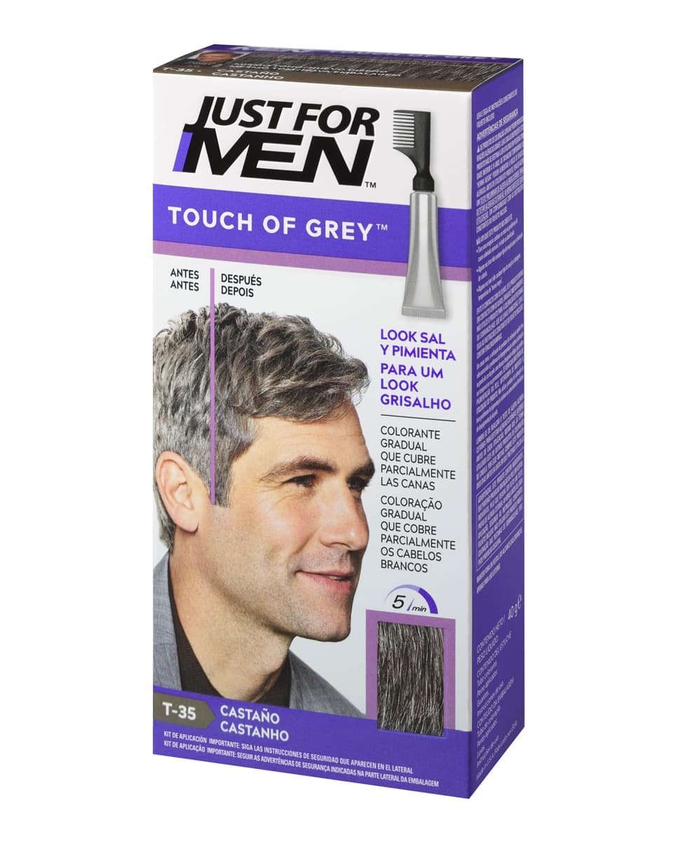Just For Men - Coloración Gradual Touch of Grey Just For Men.