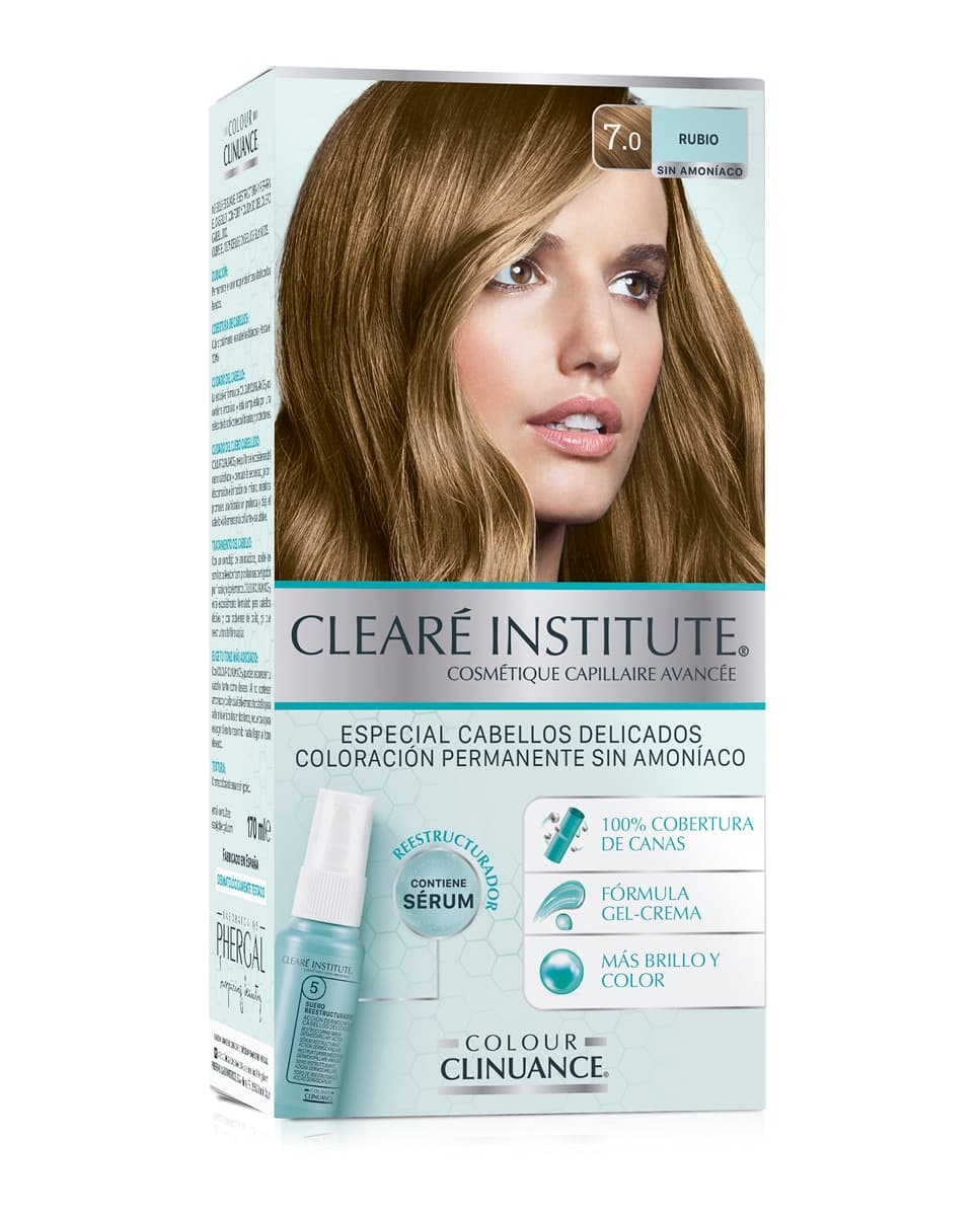 Clearé Institute - Coloración Permanente Colour Clinuance Cabellos Delicados Clearé Institute.