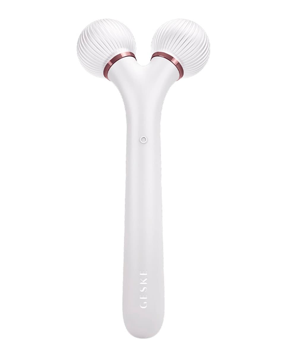 Geske - Dispositivo Facial Sonic Facial Roller 4 in 1 White Rose Gold Geske.