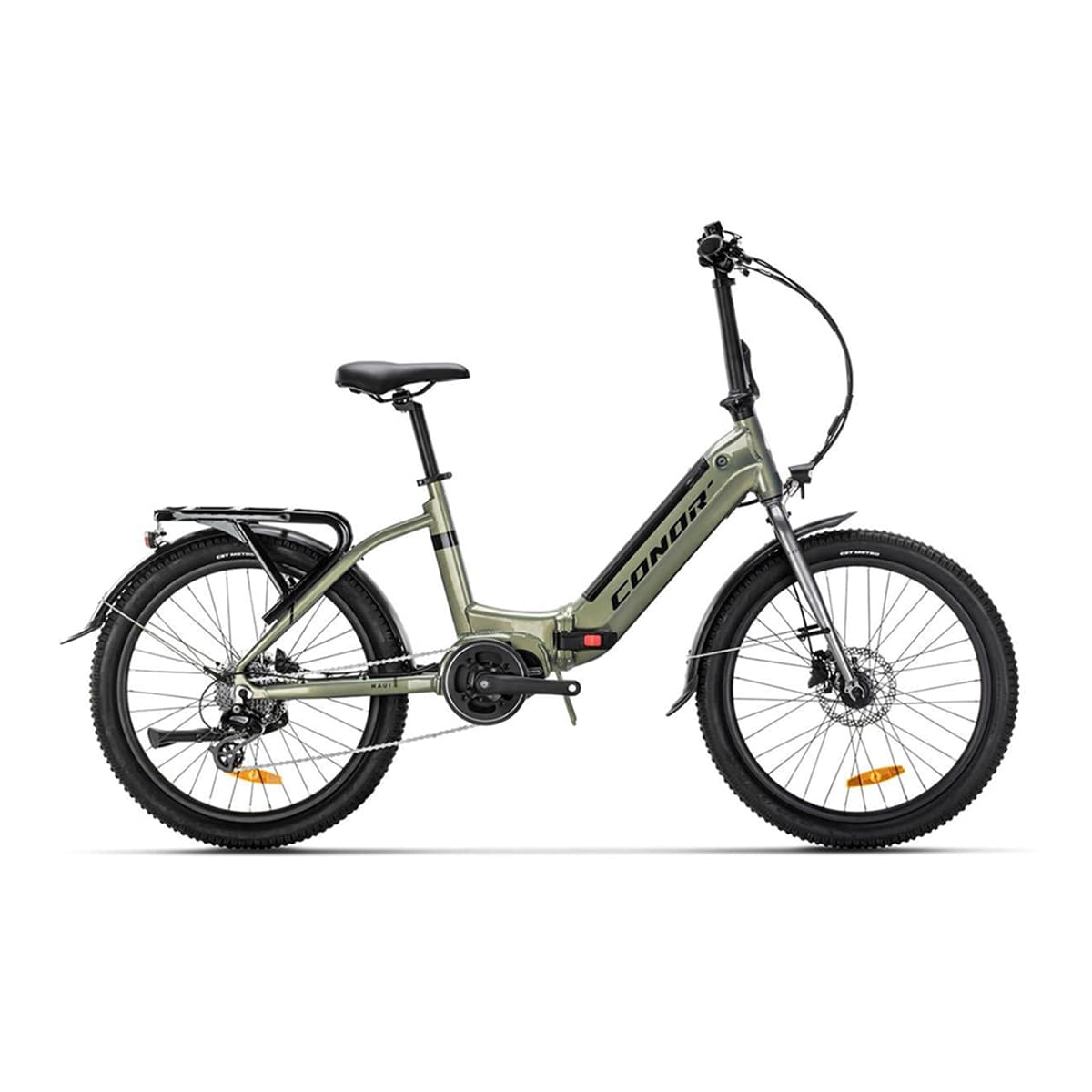 Conor - Bicicleta eléctrica Maui E-Folding 24" 8S Green Conor.