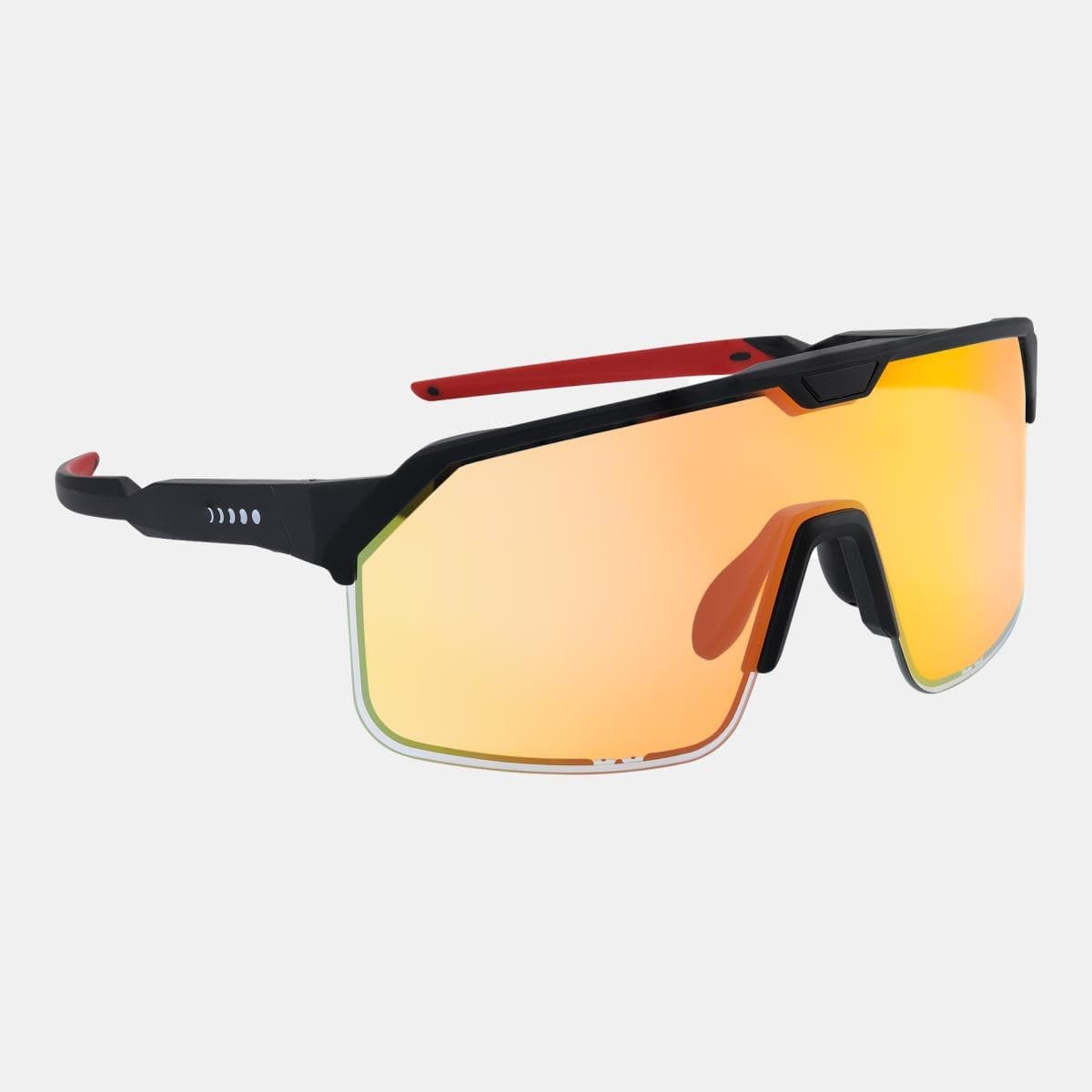 CHAMELO - Gafas de Sol Unisex Shield Slider-Automatic HVL Fire Matte Black Chamelo.
