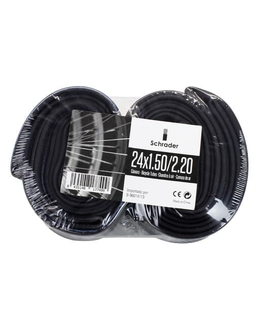 Chaoyang - Pack de dos unidades Cámara 24x1.50-2.20 Schrader Chaoyang.