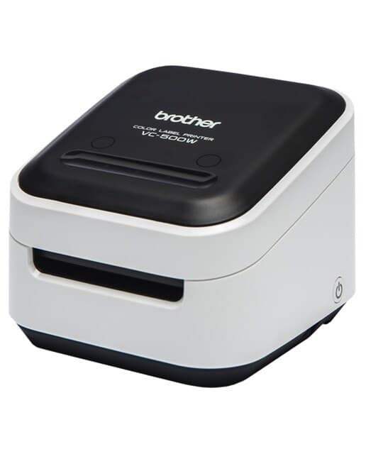 Brother - Impresora de etiquetas a color Brother VC500W, Wi-Fi.