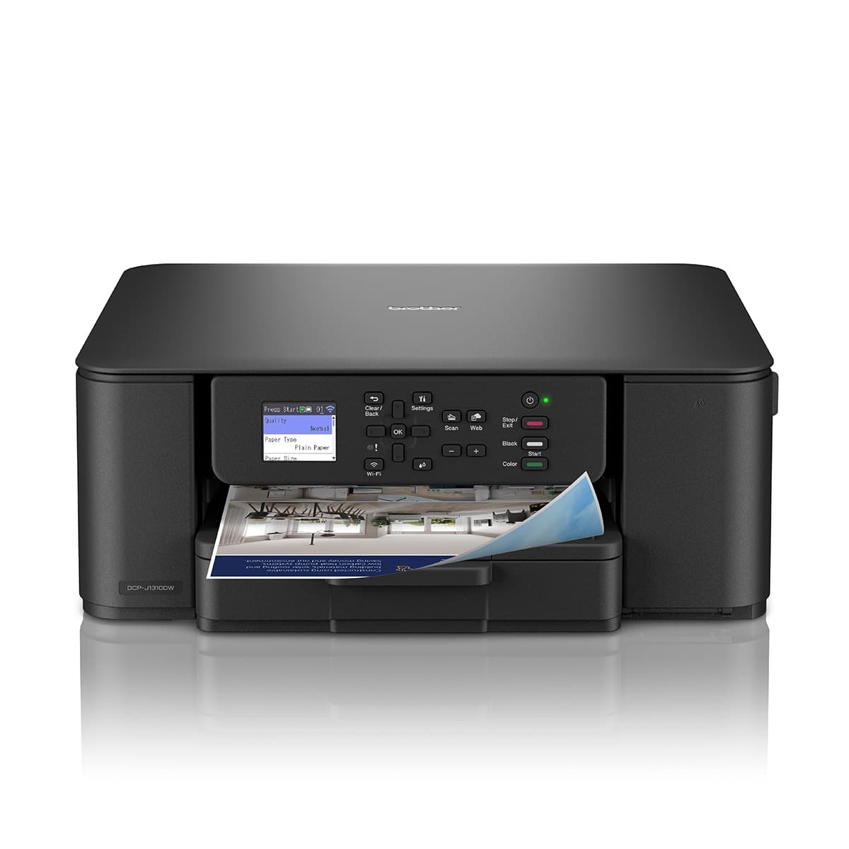 Brother - Impresora multifunción tinta Brother DCP-J1310DW, Wi-Fi.