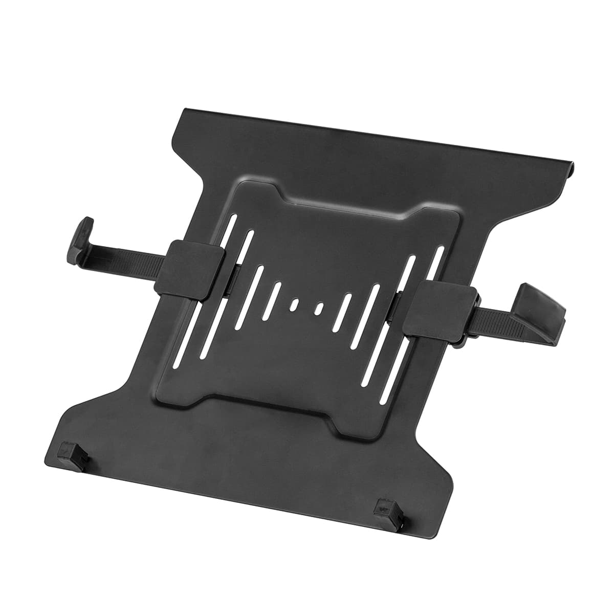 Fellowes - Accesorio Soporte metálico para portátil Fellowes, compatible con los brazos de monitor.