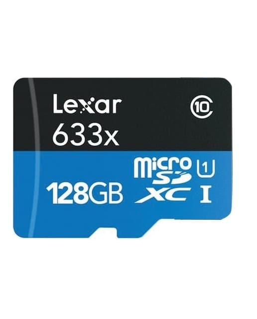 Lexar - Tarjeta de Memoria MicroSDXC Lexar 633x 128GB, Clase 10, A1, U3, V30.