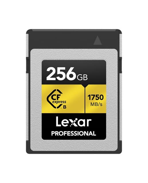 Lexar - Tarjeta de memoria Lexar Professional CFexpress Tipo B Gold Series 256GB.