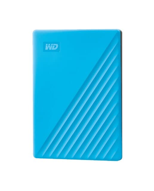 Western Digital - Disco Duro portátil Western Digital My Passport 2TB USB 3.0 Azul.