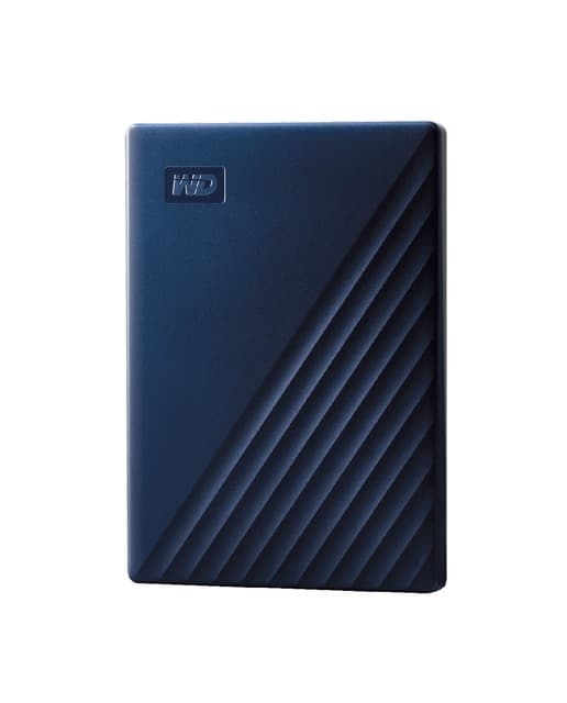 Western Digital - Disco duro externo Western Digital My Passport 5TB USB 3.2 Azul para Mac.