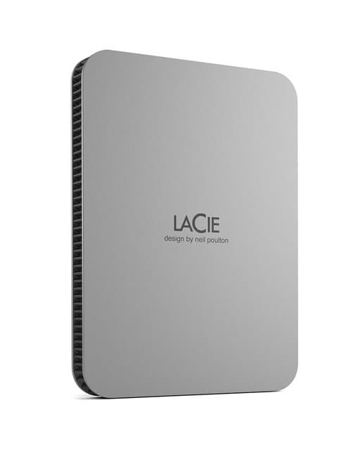 LaCie - Disco duro externo portátil LaCie Mobile Drive (2022) 4TB, USB-C.
