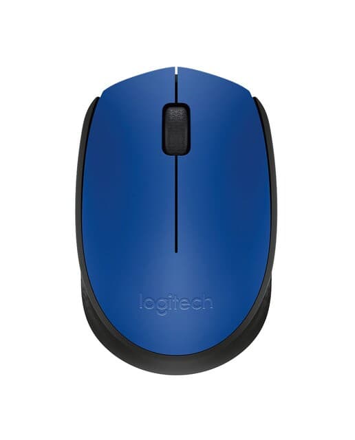 Logitech - Ratón inalámbrico Logitech M171 Azul.
