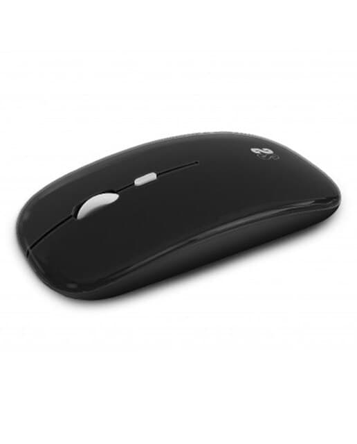 SUBBLIM - Ratón inalámbrico Subblim Dual Flat Bluetooth negro.