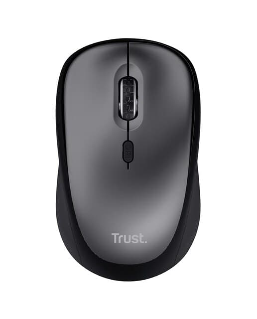 Trust - Ratón inalámbrico silencioso Trust Yvi+ negro.