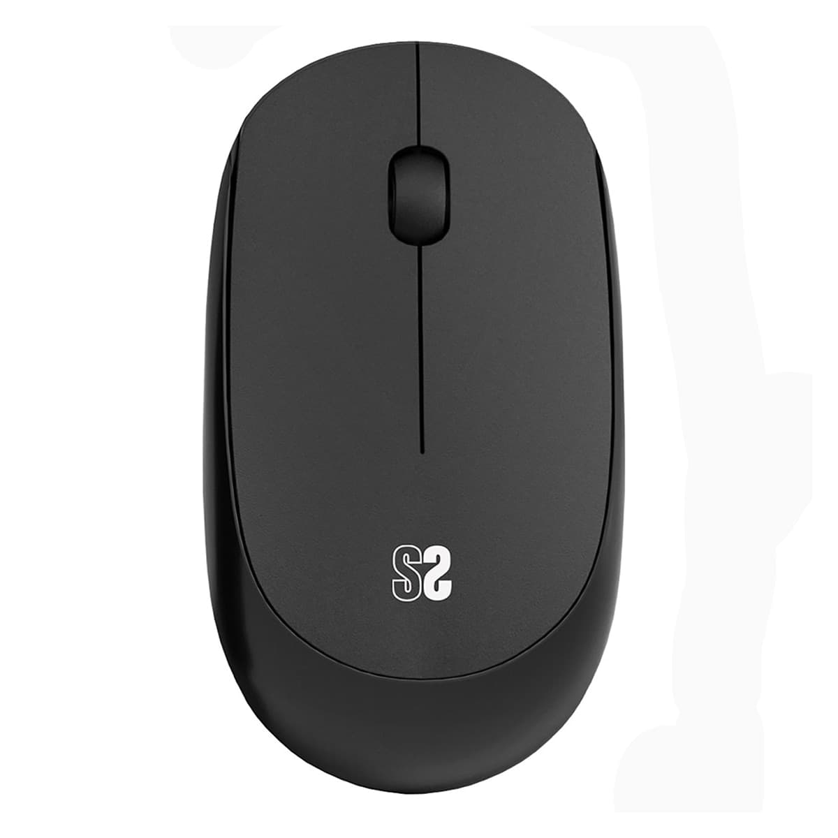 SUBBLIM - Ratón Subblim inalámbrico, silencioso, ambidiestro, USB, negro.