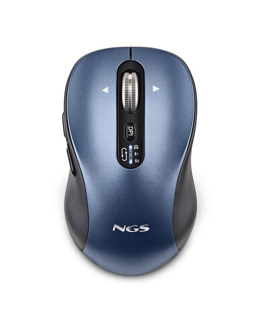 NGS - Ratón inalámbrico recargable NGS Infinity-RB multidispositivo.