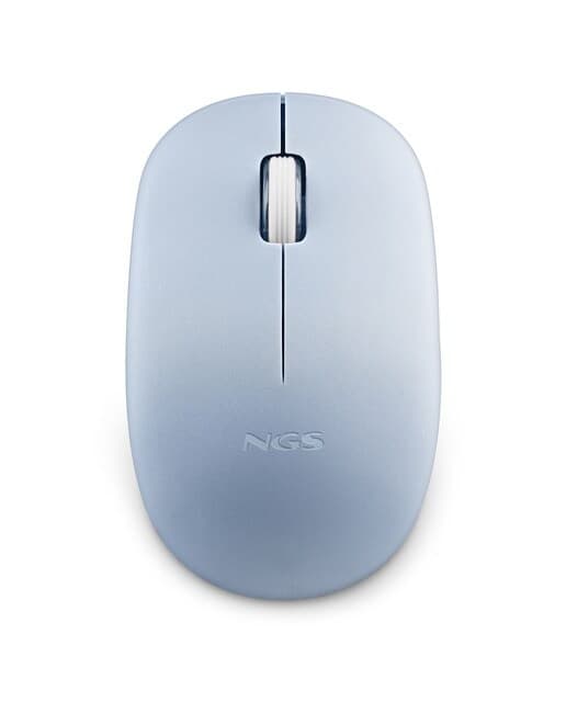 NGS - Ratón óptico inalámbrico NGS Fog Pro azul.